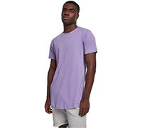 Urban Classics Shaped Long Tee, Camiseta Hombre, Morado (Lavender), S