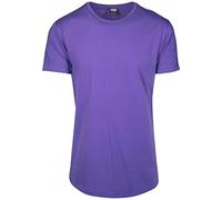 Urban Classics Shaped Long Tee, Camiseta Hombre, Morado (Ultraviolet), S