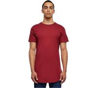 Urban Classics Shaped Long Tee, Camiseta Hombre, Rojo (Burgundy), XS