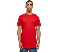 Urban Classics Shaped Long Tee, Camiseta Hombre, Rojo (Fire Red), XXL