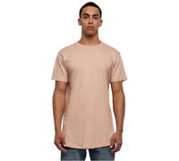 Urban Classics Shaped Long Tee, Camiseta Hombre, Rosa (Light Rose), M