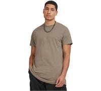 Urban Classics Shaped Long Tee, Camiseta Hombre, Verde (Army Green), XL
