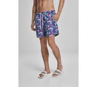 Urban Classics Shorts de baño multicolor Azul/Rosa S
