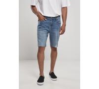 Urban Classics Shorts Relaxed Fit Jeans Shorts Light Destroyed Washed Azul 44