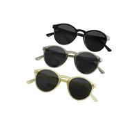 Urban Classics Sonnenbrillen - Gafas de sol unisex (3 unidades, color ciprés, brillante, con protección UV 400