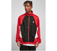 Urban Classics Starter Laser Track Jacket Black/cityred/white Talla: S | Chaquetas Deportivas Outlet | Hombre | Negro