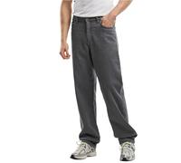 Urban Classics Straight Fit Denim Mujer Tejanos Gris Oscuro W34L32 100% algodón Recto