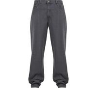 Urban Classics Straight Fit Denim Mujer Tejanos Gris Oscuro W34L32 100% algodón Recto