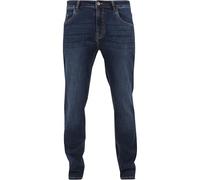 Urban Classics Vaqueros Stretch Denim, Azul (Darkblue 800) 34W x 32L Hombre