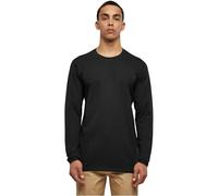 Urban Classics Stretch Terry Longsleeve, Camiseta de Manga Larga, Hombre, Negro (Black 00007), 4XL