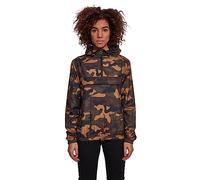 URBAN CLASSICS Sudadera Básica Cortavientos Mujer Con Capucha Ajustable, Cremallera Frontal, Cintura Ajustable Y Bolsillos Delanteros, Distintos Colores, Tallas Xs - 5Xl