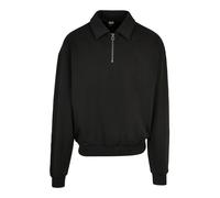 Urban Classics Sudadera 'Collar Crew' negro XXL negro