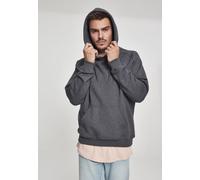 Urban Classics Sudadera para hombre TB014-Blank Hoody Pack de 2 Gris (Charcoal) XL