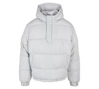 Urban Classics Sudadera con capucha Cropped Pull Over Jacket lightasphalt L