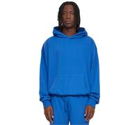 Urban Classics Sudadera con Capucha de Felpa Ligera, Azul Cobalto, L para Hombre