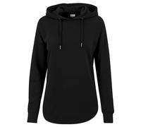 Urban Classics Ladies Oversized Terry Hoody Sudadera con Capucha, Negro, S para Mujer