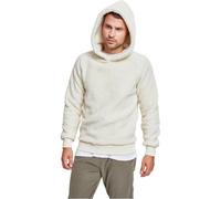Urban Classics Sudadera con Capucha para Hombre Sherpa, Blanco Roto, L