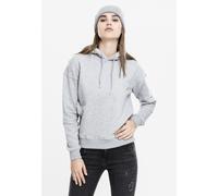 Urban Classics Sudadera con capucha para mujer Sudadera con capucha gris XS