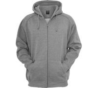 Urban Classics Sudadera con capucha para niños Boys Zip Hoody Grey 110/116