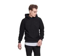 Urban Classics Sudadera con Capucha Sherpa para Hombre, Negro, L