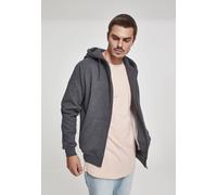 Urban Classics Sudadera con capucha Zip Zip Hoody Charcoal 4XL