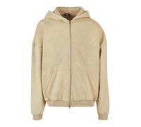 Urban Classics Sudadera con cremallera Heavy Sand Washed 90'S XL