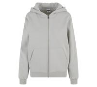 Urban Classics Sudadera con Capucha para Mujer con Cremallera mullida, Sudadera con Cremallera para Mujer, Corte Holgado, Light Asfalto, XL