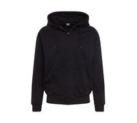 Urban Classics TB014C-Zip Hoody, Sudadera con capucha Hombre, Negro (Black), S
