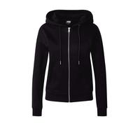 Urban Classics Classic Zip Hoody, Sueter Cardigan, para Mujer, Negro (Black 00007), XL