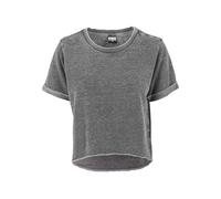 Urban Classics Sudadera de Manga Corta para Mujer, Gris (Darkgrey 94), S