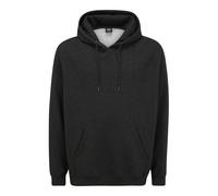 Urban Classics Basic Terry Hoodie Sudadera con Capucha, Gris Carbón, 3XL Grande Unisex Adulto