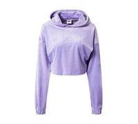 Urban Classics Tb4525-ladies Cropped Velvet Oversized Hoody Sudadera con Capucha, Lavanda, S para Mujer