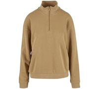 Urban Classics Sudadera para Mujer de Terciopelo Ligero, Union Beige, L