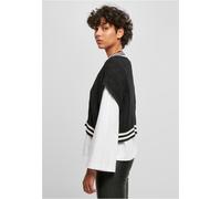 Urban Classics Sudadera Señoras Cropped Knit College Slipover Negro L