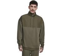 Urban Classics Sudadera Troyer Militar Cremallera Hombre Cuello Alto S-XXL