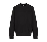 Urban Classics Suéter de los niños, 75% Algodón 25% Poliéster, Negro, 158-164