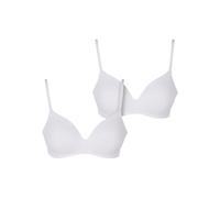 Urban Classics Sujetador con aros Ladies Basic Padded Bra 2-Pack TB7654A 80C