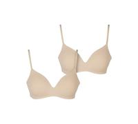 Urban Classics Sujetador con aros Ladies Basic Padded Bra 2-Pack TB7654A 80C