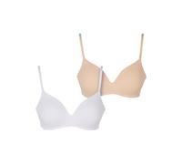 Urban Classics Sujetador con aros Ladies Basic Padded Bra 2-Pack TB7654A 70B