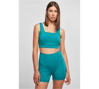 Urban Classics Sujetador deportivo cuadrado reciclado para mujer XL