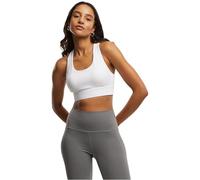 Urban Classics Sujetador Deportivo de Chica Mujer Bustier Blanco S 80% Poliamida, 20% elastán