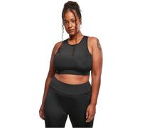 Urban Classics Ladies High Neck Tech Bra Sujetador Deportivo, Negro, M para Mujer