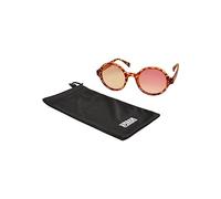 Urban Classics Sunglasses Retro Funk UC, Gafas Unisex Adulto, Leopardo/Rosado, One Size