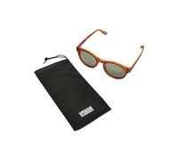Urban Classics Sunglasses Sunrise UC, Gafas Unisex Adulto, Leopardo Marrón/Verde, One Size