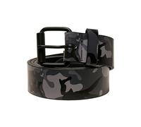 Urban Classics Synthetic Leather Camo Belt Cinturón, Camuflaje Oscuro, L-XL Unisex Adulto