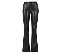 Urban Classics Synthetic Leather Flared Pants Black Talla: XXL | Pantalones Outlet | Mujer | Negro