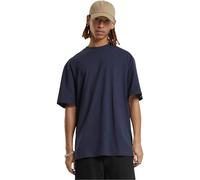 Urban Classics T-shirt Basic Tall Tee, Camiseta básica de Manga Corta de Hombre, Cuello Redondo Normal, de algodón Grueso, Azul (Navy), XL