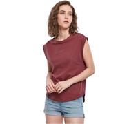 Urban Classics T-Shirt Ladies Basic Shaped tee Camiseta, Cherry, XXL para Mujer