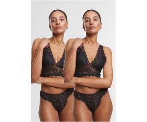 Urban Classics Tanga de encaje allover para mujer TB7847A S