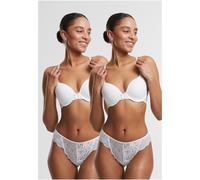 Urban Classics Tanga de encaje allover para mujer TB7847A XS